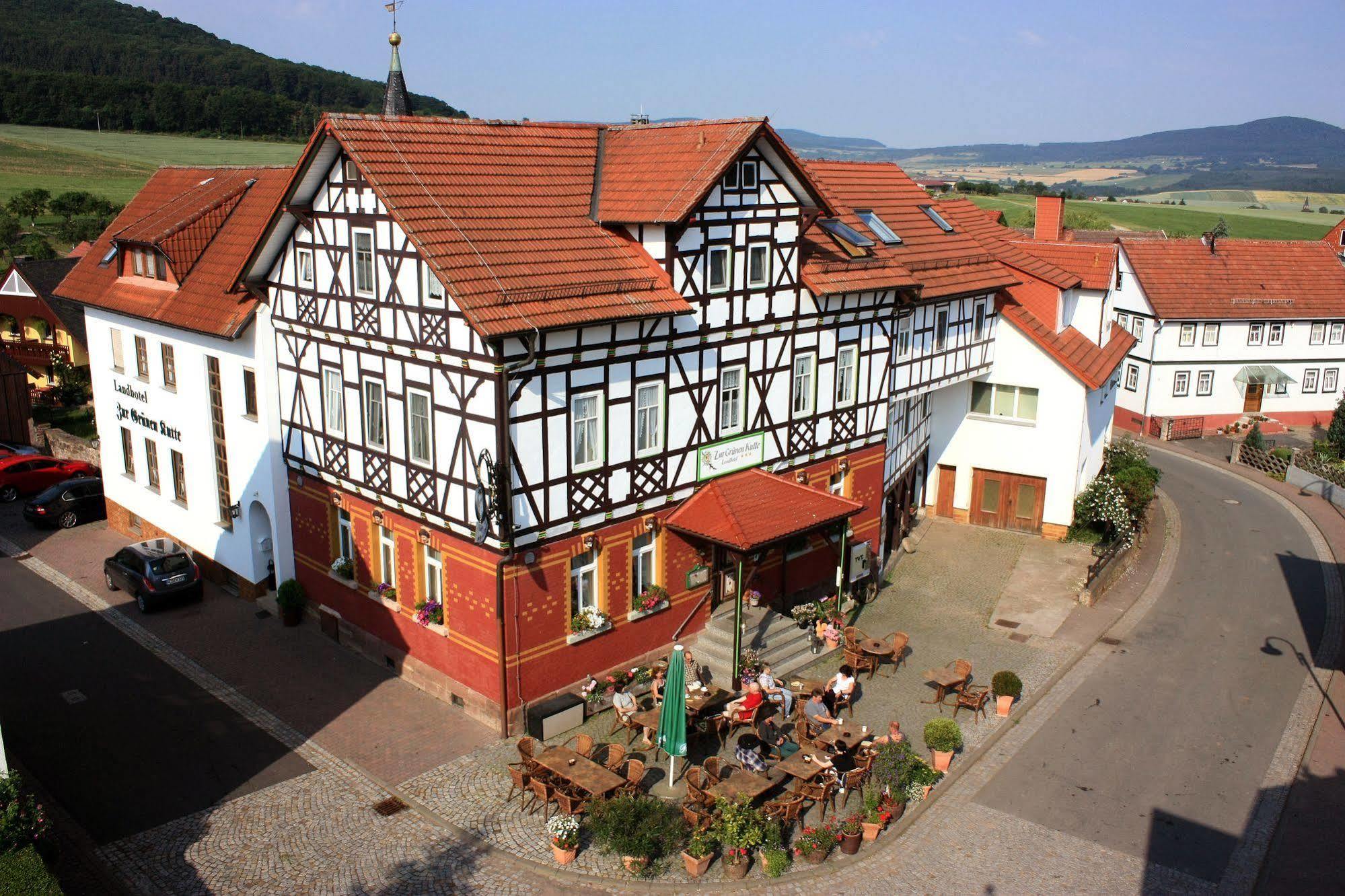 Landhotel Zur Gruenen Kutte Bernshausen Exterior photo